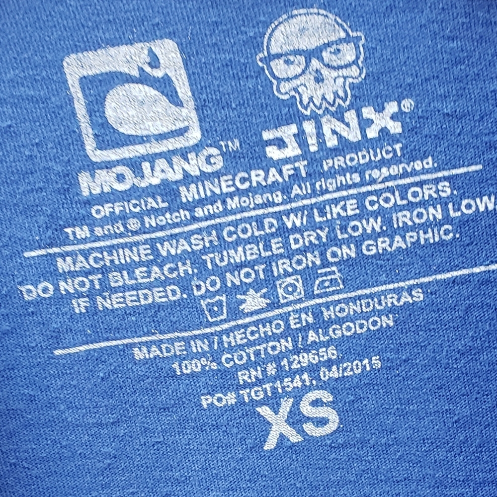 Minecraft Boys T-Shirt (XS) - Picture 6 of 6